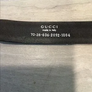 Gucci | Accessories | Gucci Vintage Logo Dark Brown Leather  display picture 3